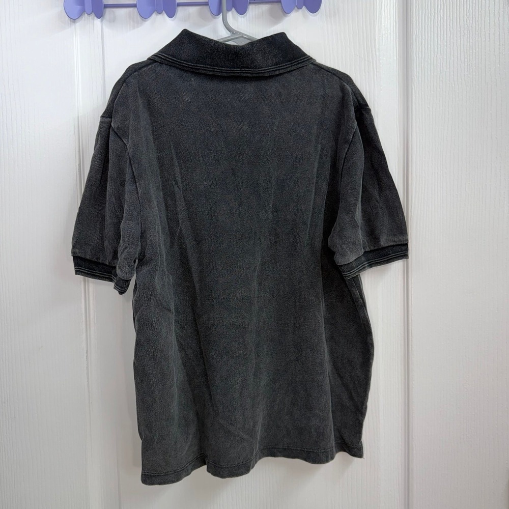 NEW Art Class dark gray collared 100% cotton unisex short sleeve polo shirt S - Picture 5 of 7